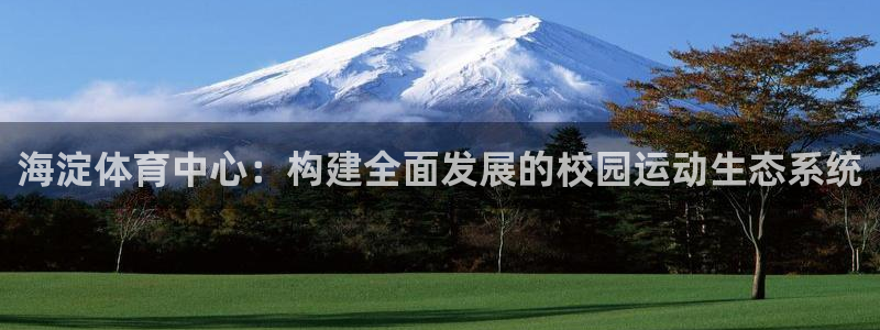 意昂4娱乐40996：海淀体育中心：构建全面发展的校